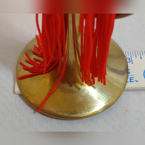 Vintage Brass Bugle Horn Design Candle Holder - Picture 3 of 5